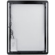Černé LED zrcadlo 1200x650 s dotykovým senzorem ZPC 42006V-90