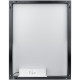 Černé LED zrcadlo 600x600 s dotykovým senzorem ZPC 13066V-90