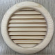 Dřevěná mřížka do sauny kruhová 125mm